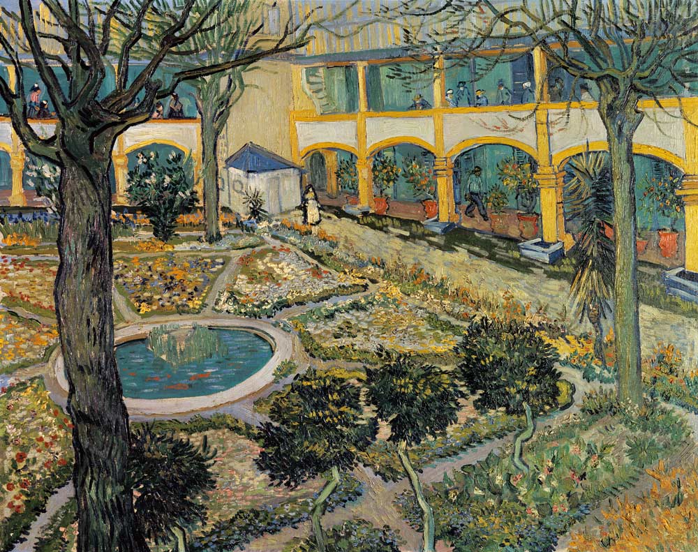 Garten-des-Hospitals-in-Arles-Vincent-van-Gogh
